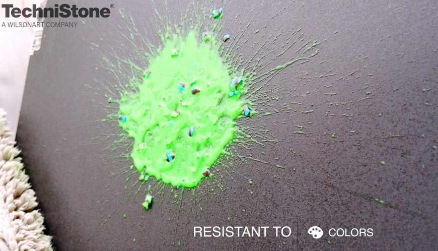 Is TechniStone® stain resistant?