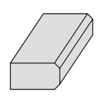 Large double-sided bevel