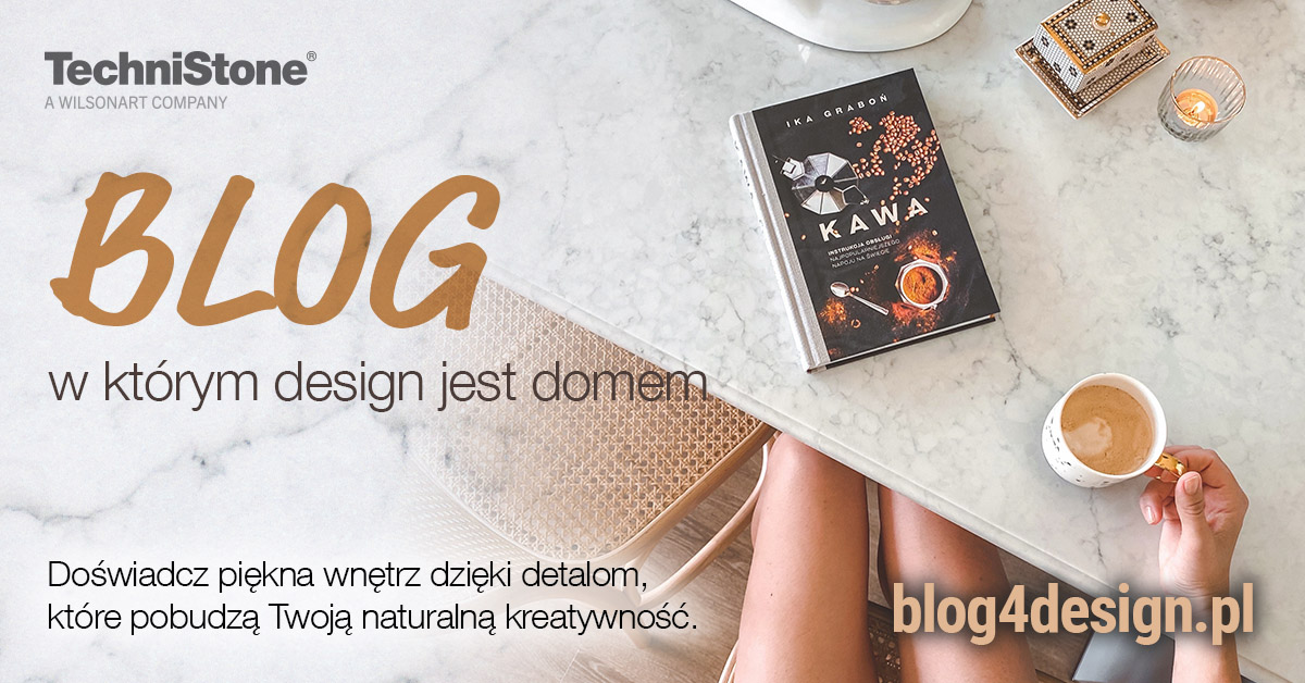 Blog wnętrzarski - nogi kobiet i książka na stole z kamienną płytą TechniStone®! 