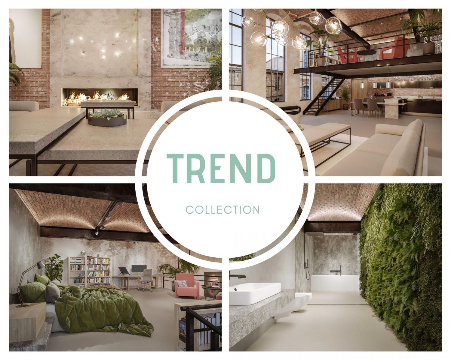 Trend collection from Technistone - mozaic of interiors