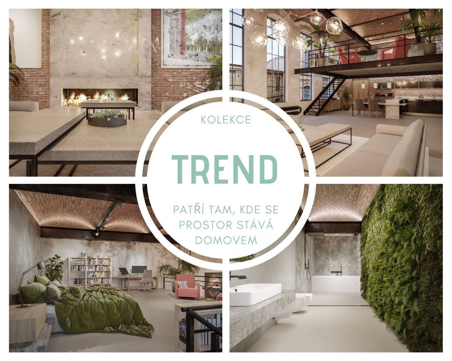 Trend kolekce od Technistone - mozaika interiéru